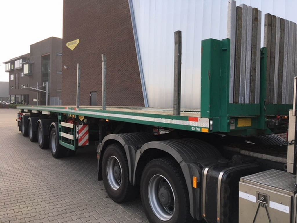 Broshuis 4AOU-58-3 Triple Trailer Ref. 186--7